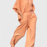 Adesua - Casual Summer Set in Cotton-Linen