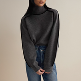 Marjorie | Ribbed Roll Neck Jumper