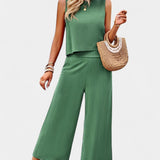 Lavinia Boho Set of Top and Shorts in Linen and Cotton