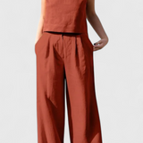 Yvanne Vintage Sleeveless Summer Set
