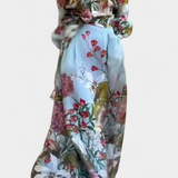 Sanne Elegant Printed Shirt and Fluid Pants Set