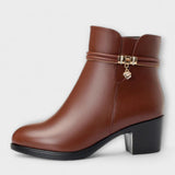 Rocío - Elegant and Comfortable Winter Ankle Boots with Zipper
