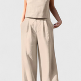 Yvanne Vintage Sleeveless Summer Set