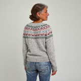 Florence | Fair Isle Floral Yoke Jumper