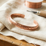 Sarah's Bloom Copper Bracelet