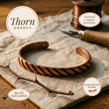 Sarah's Thorn Copper Bracelet