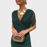 Lora - Long Dress with V-Neck