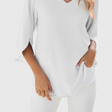Tabitha Casual Blouse with Loose Cut and Sophisticated Style