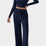 Celaena 2-Piece Set with Round Neck