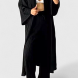 Caspian Relaxed Two-Piece Set with Long Kimono