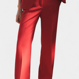 Carlen - Classic Vest with Belt and Wide Leg Pants Set