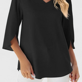 Tabitha Casual Blouse with Loose Cut and Sophisticated Style