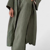 Caspian Relaxed Two-Piece Set with Long Kimono