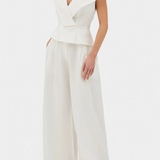 Hayden Asymmetrical Top and Palazzo Pants