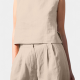 Yvanne Vintage Sleeveless Summer Set