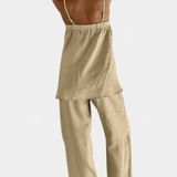 Lía Summer Set with Loose Top and Flowing Pants