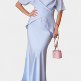 Veleda Cross-Strap Top and Flowing Skirt Set