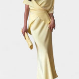 Veleda Cross-Strap Top and Flowing Skirt Set