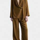 Sue Blazer with Lapel and Matching Pants