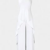 Paola - Asymmetrical Set with Pleated Pants