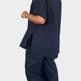 Lani Relaxed Cotton and Linen Shirt and Pants Set
