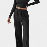 Celaena 2-Piece Set with Round Neck