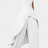 Paola - Asymmetrical Set with Pleated Pants