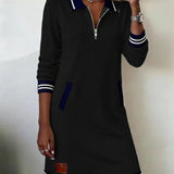 Catalina – Long Sleeve Cotton Dress