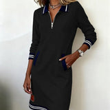 Catalina – Long Sleeve Cotton Dress