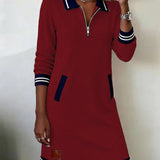 Catalina – Long Sleeve Cotton Dress