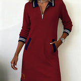 Catalina – Long Sleeve Cotton Dress
