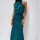 Satin Curtain Dress