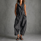 Martina | Relaxed Utility Jumpsuit with Oversized Pockets