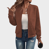 Dora | Zip-Up Bomber Jacket