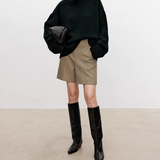 Beatrice | Cable Knit Roll Neck Jumper