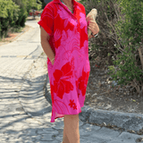 Naomi | Flower Print Dress