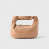 Sage Mini Woven Satchel Bag