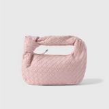Sage Mini Woven Satchel Bag
