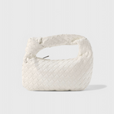 Sage Mini Woven Satchel Bag