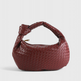 Sage Medium Woven Shoulder Bag