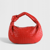 Sage Medium Woven Shoulder Bag