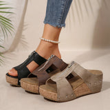 Gigi - Elegant Wedge Sandals