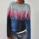 Ethel | Nordic-Patterned Cable Knit Jumper
