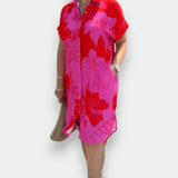 Naomi | Flower Print Dress
